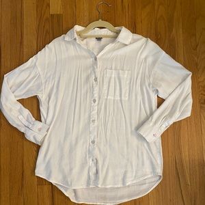 Aerie white button down
